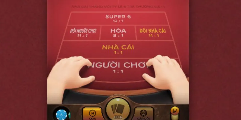 Phương pháp cược gấp đôi sau mỗi lần thua trong Baccarat