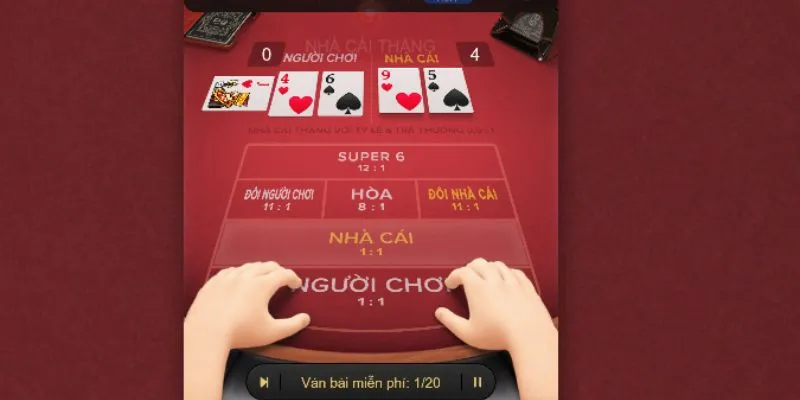 Quản lý vốn sẽ giúp hội viên đảm bảo tính chất rủi ro trong Baccarat