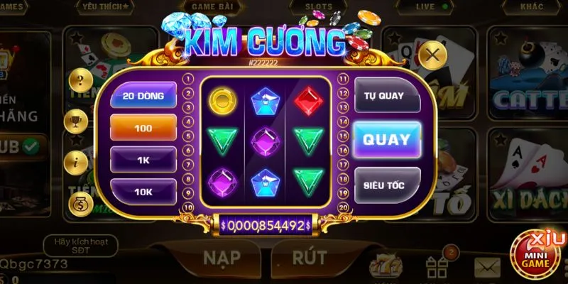 Tham gia Kim Cương ngay cùng Choangclub qua các bước sau!