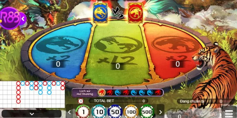 Tổng quan chung nhất về siêu phẩm game bài Dragon Tiger