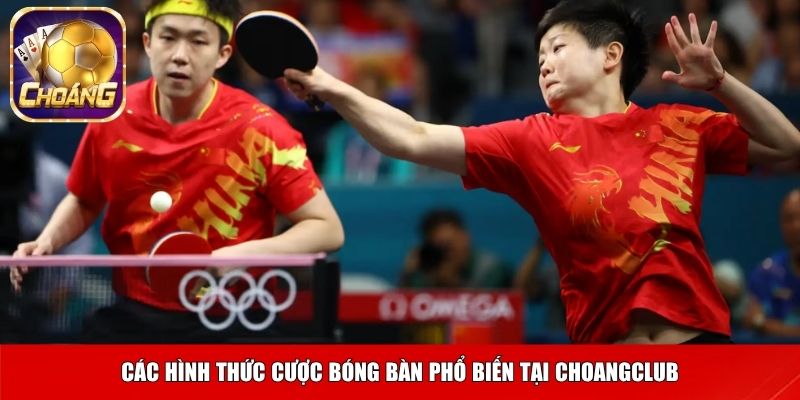 bong ban 4 Các hình thức cược bóng bàn phổ biến tại Choangclub