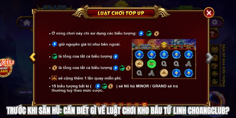 can biet gi ve luat choi kho bau tu linh choangclub can biet gi ve luat choi kho bau tu linh choangclub